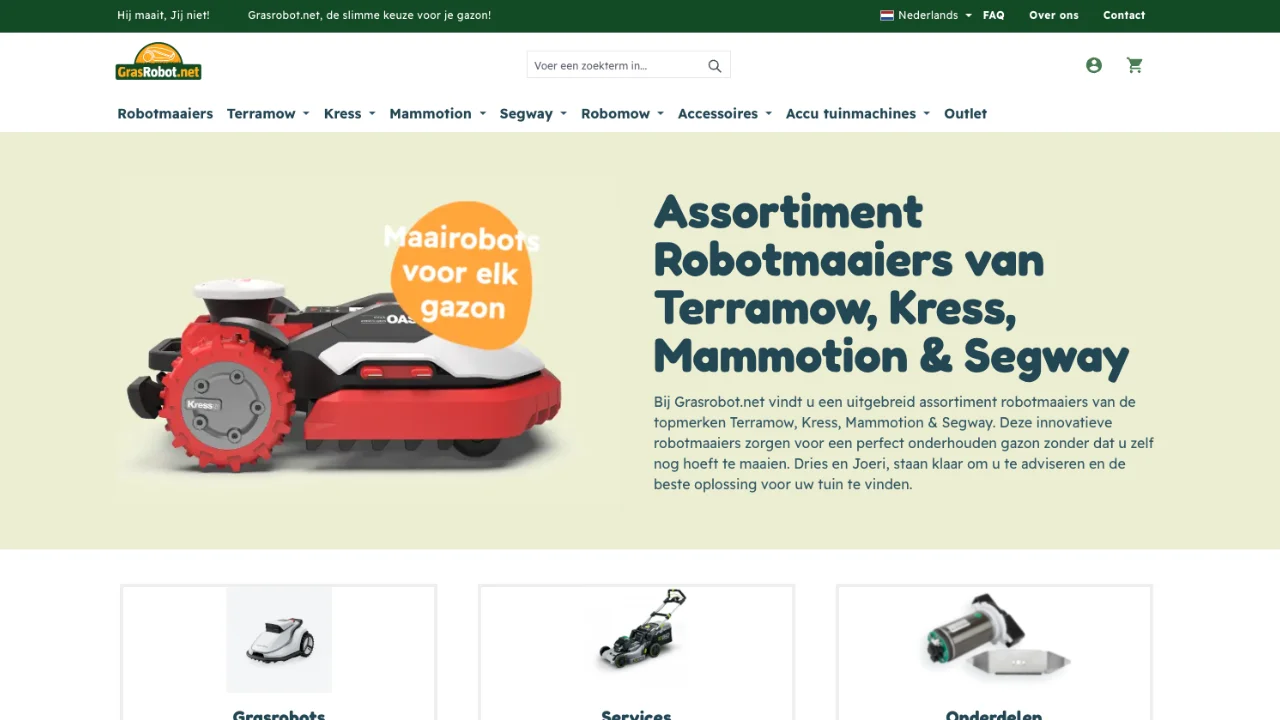 Grasrobot.net cover